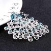 Female Pins Jewelry Bird Crystal Peacock Brooch