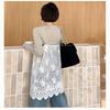 V-neck Lace Underskirt Slips Beach Wear Sling Skirt Petticoat Loose Lace Camisole Skirt  Party