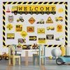 Tatuo 54 Pieces Construction Bulletin Board Set Welcome Construction Theme Classroom Decoration Under Construction Positive Saying Accent Sign Cutout