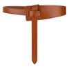 Zency Fashion Design Wide Leather Women's Waistband Dress Waist Belt
