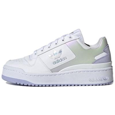 Оригинальные кроссовки Originals Forum Bold с низким верхом Женские кроссовки Белые Фиолетовые GX5058