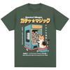 Japanese Style Cat Gashapon Toy Capsule Print T Shirt Harajuku Vintage Fashion T Shirts Men Women Oversized Cotton Casual Tees