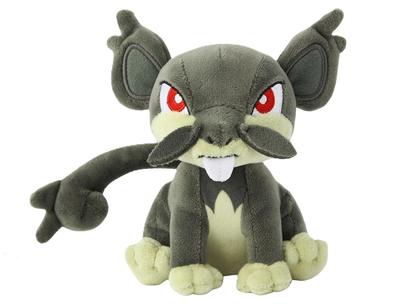 Плюшевая кукла Покемон Pokémon fit 19 Алоланский Раттата Япония НОВЫЙ