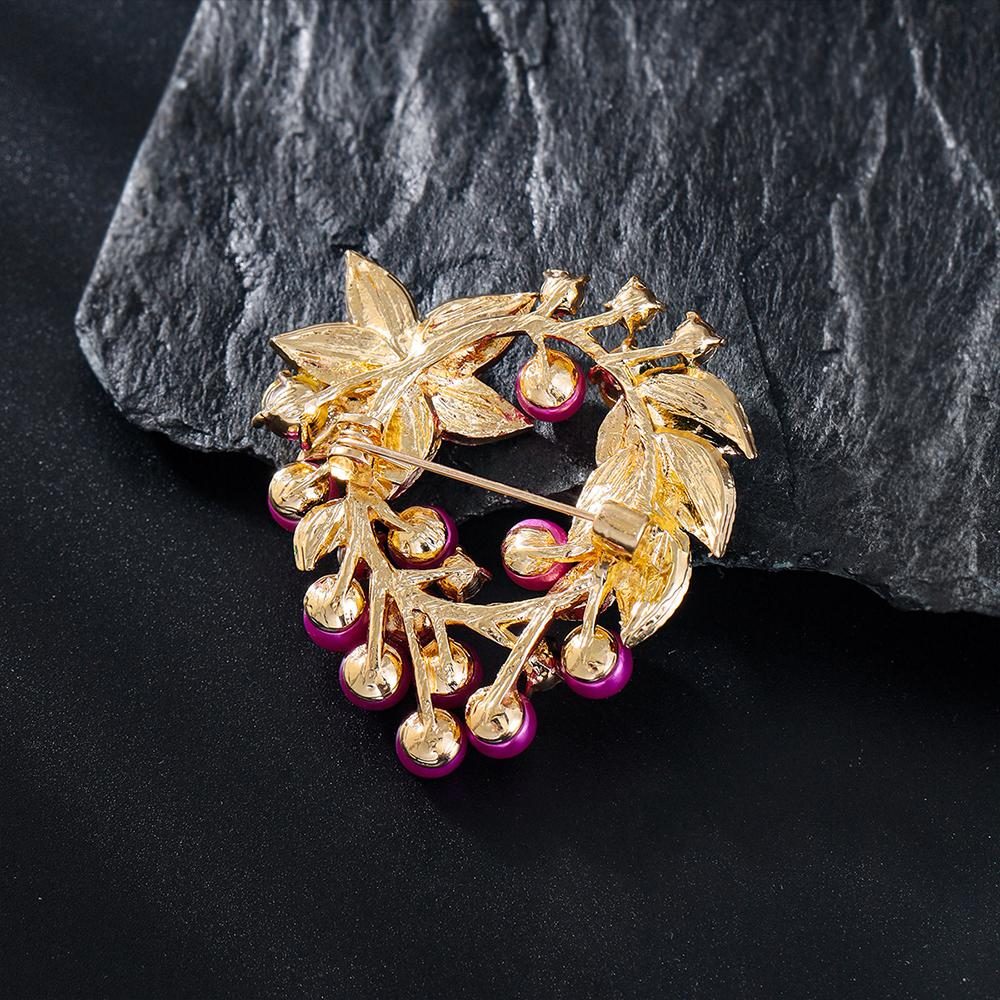 Винтажная хрустальная брошь-булавка в виде цветка, броши со стразами, эмалевые украшения, подарки для вечеринок