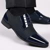 2023 New Men's Business Dress Shoes Casual Pointed Toe Wedding Shoes