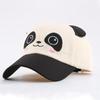 Super Cute Panda Cartoon Kids' Baseball Cap - Spring, Thin Style with Girls' Duckbill Option.