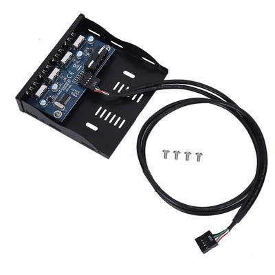 USB2.0 Floppy Front Panel 3.5"" Floppy Отсек 9 Pin to 4 Интерфейс USB 2.0 HUB