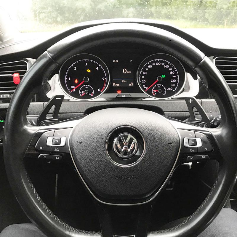 Shift Paddle For Volkswagen Golf 7 Alltrack MK7 Passat B8 VW Tiguan Jetta 2025-2025 Car Steering Wheel DSG Shifter Extension