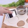 3Pcs Attractive And Durable Round/Flower Shaped Dough Stainless Steel Dumplings Cutter
