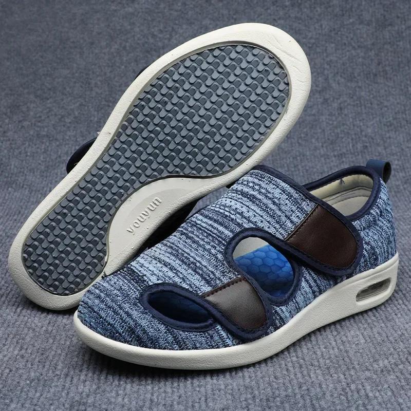 Mom Dad Shoes Casual Sandals Orthopedics Wide Feet Swollen Shoe Thumb Eversion Adjusting Soft Comfortable Diabetic Shoes