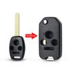 Для Honda Fit Accord Civic 2006-2011 2003-2013 CRV 2018 Pilot Modified Flip 2/3/4 кнопки автомобильный дистанционный ключ Shell с/без резиновой прокладки