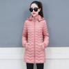 Plus Size Ladies Fashion Winter Coat Women Down Cotton Hooded Jacket Woman Casual Warm Outerwear Jackets Female Girls Black Clothes