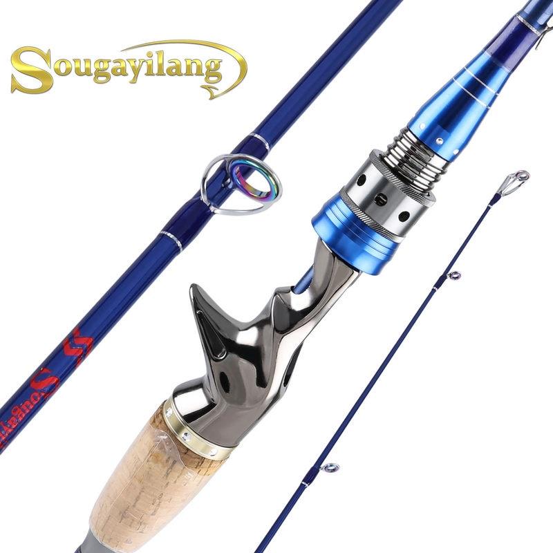 Удочка 2,1 м 2,4 м портативная удочка из углеродного волокна для пресноводных рыболовных снастей в соленой воде