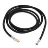 PU Airbrush Air Hose with 18in Fitting Color Painting Spray Gun Hose Replacement 1.8 Meter