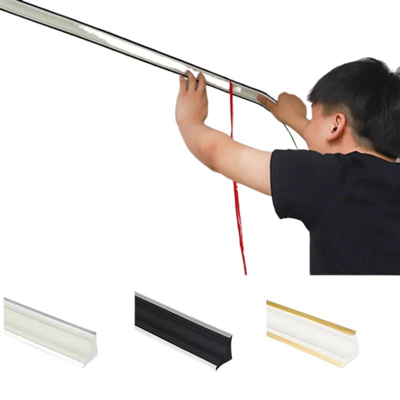 3D самоклеящаяся пластиковая декоративная полоса для стола, боковая часть потолка для детей, наклейка на стену, верхняя угловая линия, наклейка на пол