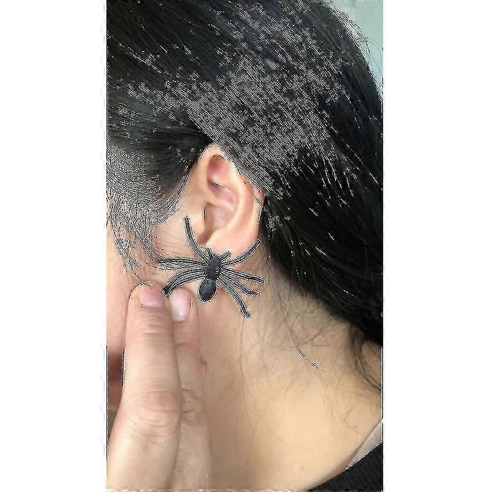 Giant Spider Earrings Halloween Carnival Stud Earrings