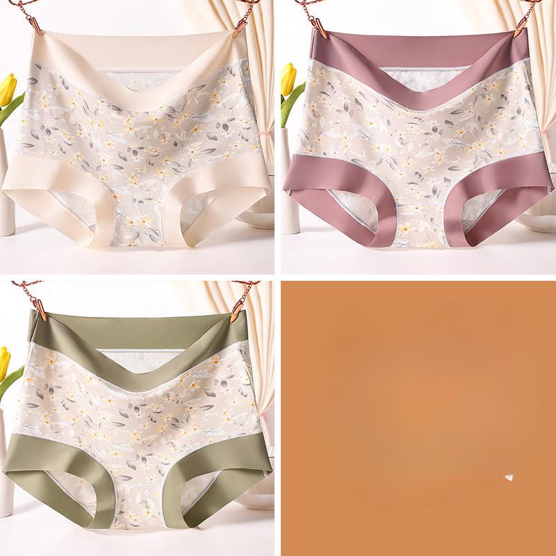 Plus Size Women's Mid Senior Mom Modal Boxer Briefs