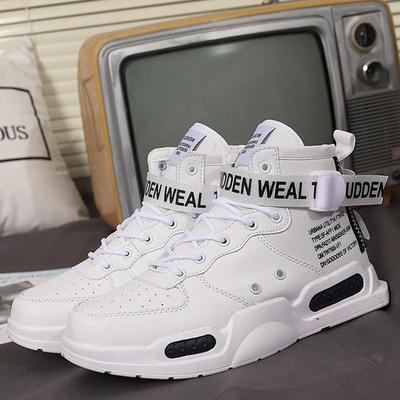 Высокие кроссовки унисекс. Модные спортивные высокие кроссовки.