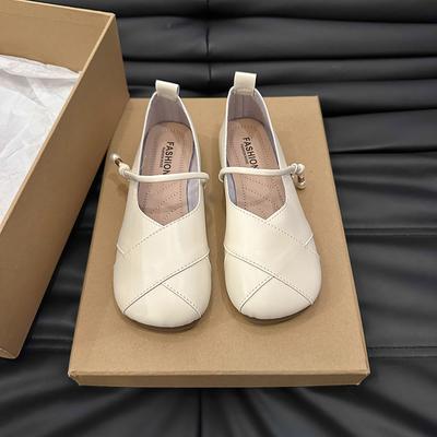 Модные новые летние женские туфли на плоской подошве с круглым носком на плоской подошве для женщин туфли на платформе с пуговицами для улицы легкие повседневные платья с мелким жемчугом