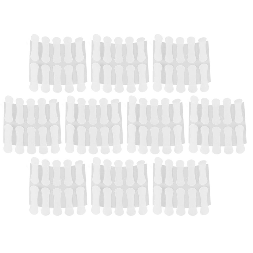 100 шт. Лента для лица Лифтинг Невидимая Осветляет Мелкие морщины Подтягивает Водонепроницаемая Лента для подтяжки лица Невидимая для двойного подбородка