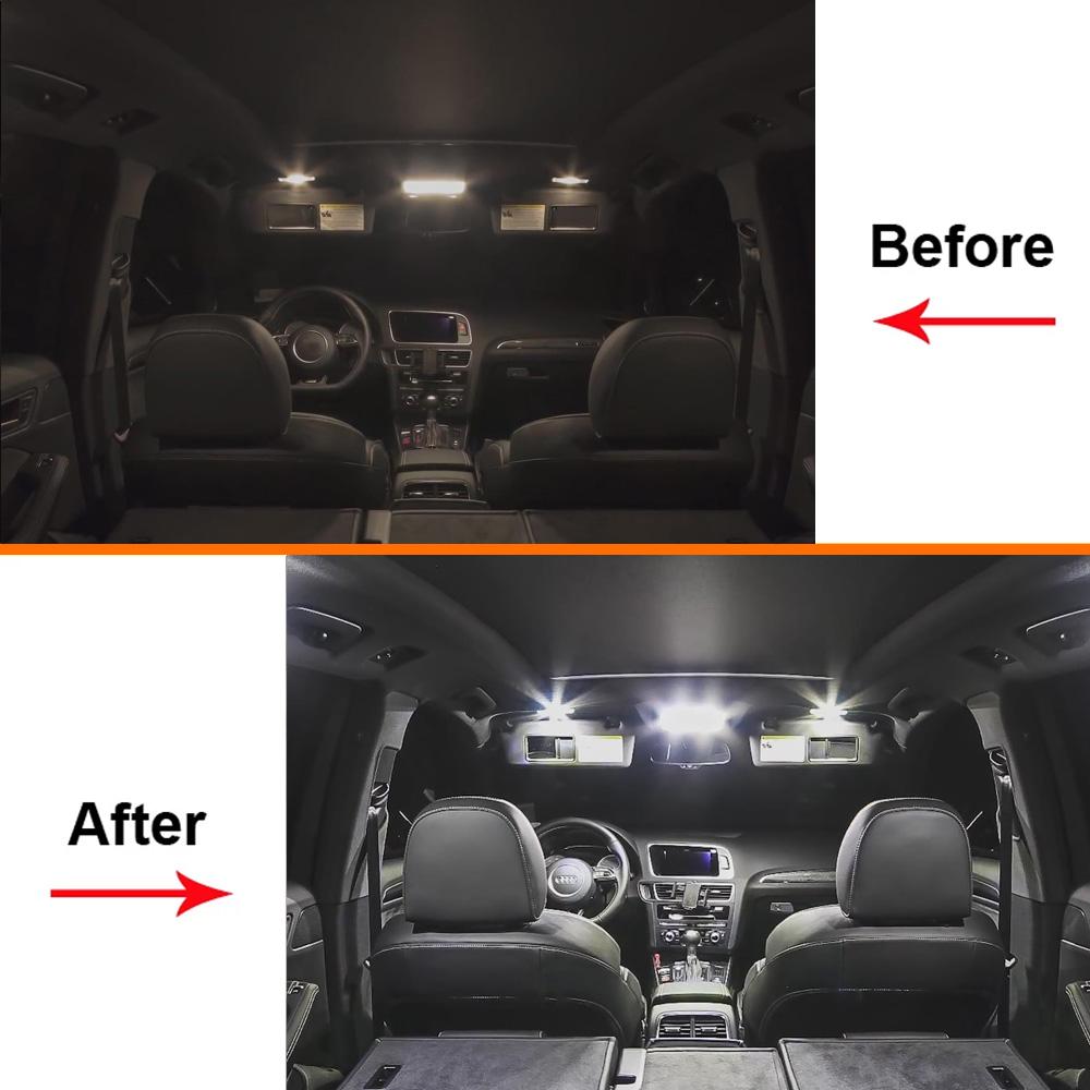 Canbus Автомобильная Карта Купольный Фонарь Для Kia Carnival Venga Sedona Rondo Carens 2002- 2008 2009 2013 2014-2021 Светодиодный Внутренний Фонарь Козырька