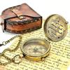 Brass Compass - So You Can Always Find Your Way Back Home Engraved   Gift for Him/he