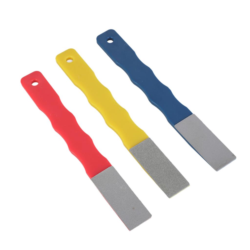 Профессиональная точилка для кухонных ножей Алмазный точильный камень Плоский надфиль Точилка для ножей для охоты и активного отдыха