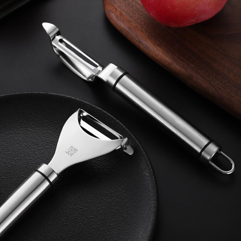 2 шт. Овощечистка из нержавеющей стали, картофелечистка, слайсер, терка для моркови, нож для чистки фруктов, инструменты для овощей, кухонные принадлежности