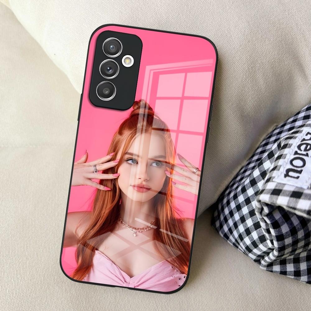 Чехол для телефона Cheryl Blossom Riverdale для Samsung S24 Ultra S23 S22 S20 Fe S21 Plus A16 A54 A34 A24 A53 Стеклянная крышка