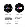 New Multimedia Knob Button Cover Interior Sticker For Bmw M Performance M2 M3 M4 M5 M6 1 2 3 4 5 7 Series X4 X5 X7 F10 E39