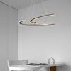 Современные светодиодные кольца подвесной светильник для гостиной столовой спальни холла подвесная люстра домашний декор внутреннее освещение светильник люстра