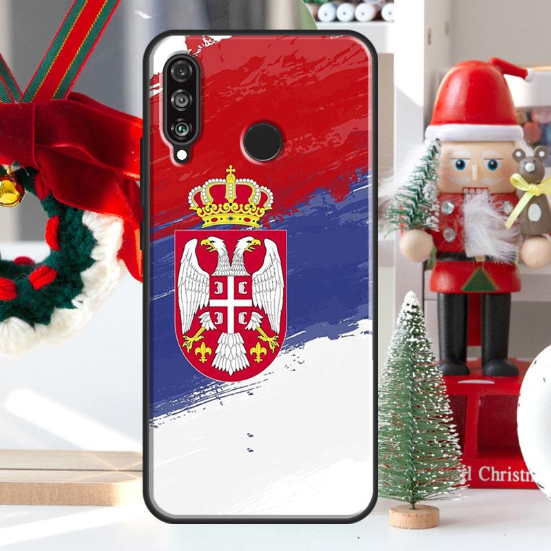 Флаг Сербии Сербский Для Huawei Nova 7i 8i 11i 12i 12s Y73 Y70 Y90 Y60 Y72 Y61 Y91 9 10 SE P30 Pro P40 Lite Чехол