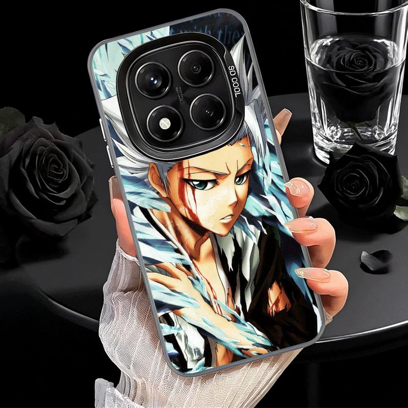 Bleach Hitsugaya Toushirou Soft Phone Case for Xiaomi Redmi Note 13 14 15 Pro Plus 12S 12 11S 11 11T 10S 10 Shockproof Cover Bac