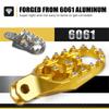 NICECNC For Suzuki DRZ400S 2000-2024 DRZ400SM 2005-2024 2023 DR-Z 400S 400SM Motorcycle Wide Foot Pegs Footrest Enlarged Pedals