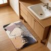 Passion Bl Anime Bathroom Mat Non-Slip Laundry Room Mat Laundry Decor Balcony Child Living Room Toilet Rug