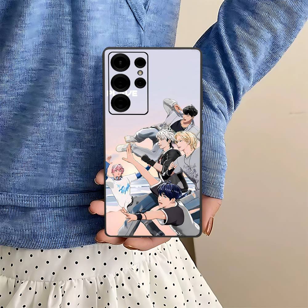 Kpop P-PLAVE Phone Case For Samsung S 24 fe 25 Ultra plus 20 lite 21 30 22 23 24 22 Ultra 5G Fundas