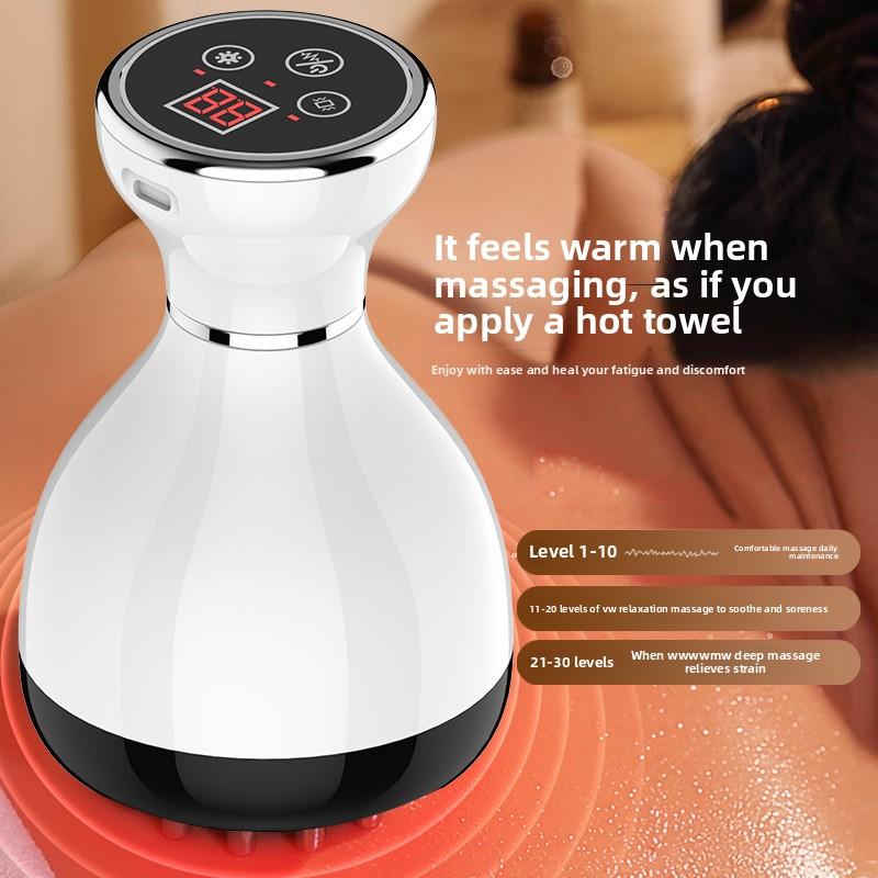 Electric Meridian Brush, Cupping Device, Intelligent Electric Scraping Instrument, Micro-current Meridian Brush, Warm Moxibustion Massager