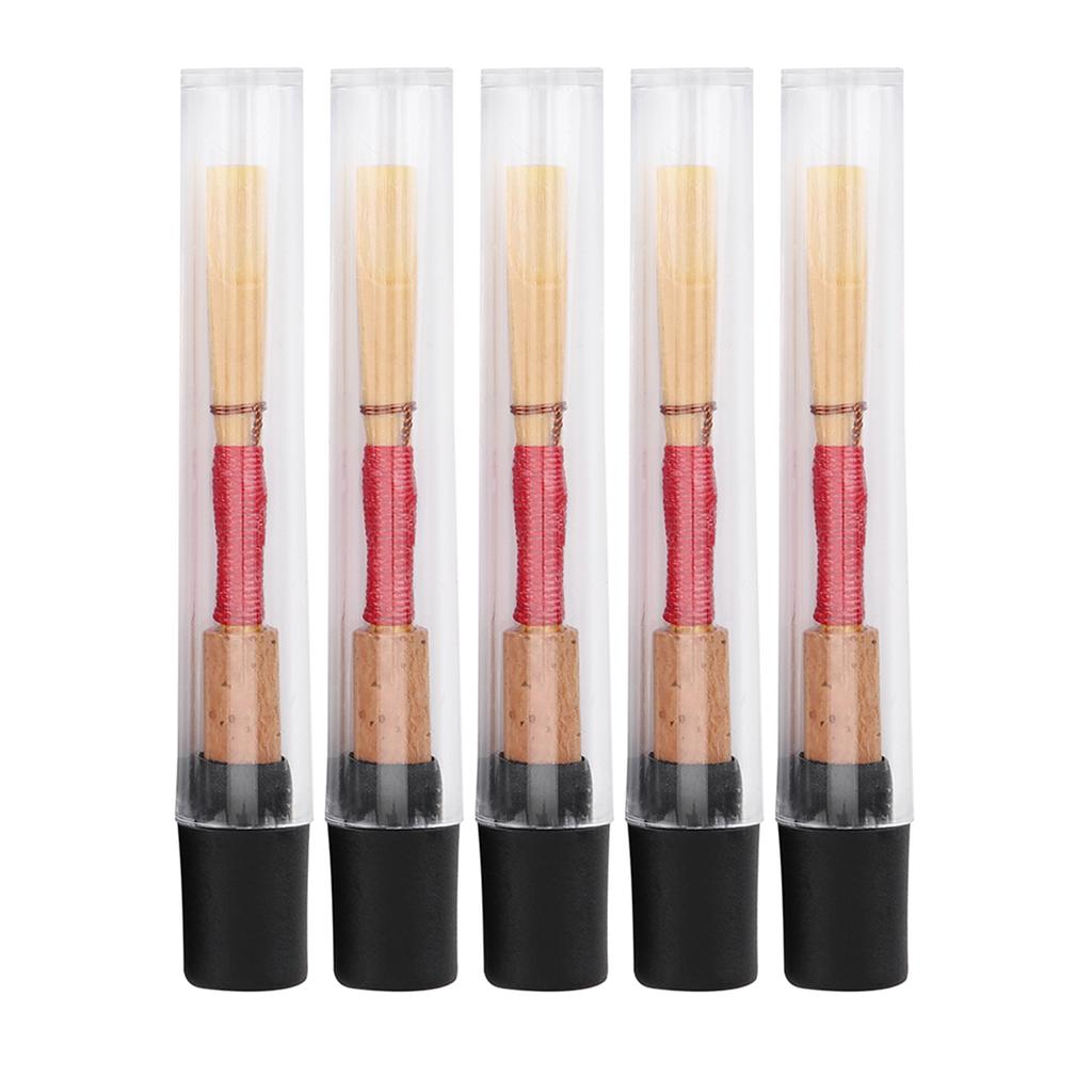 5pcs Good Quality Oboe Reeds Reed Medium Strength Instrument Accessories