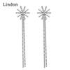 Lindon Zircon Copper Alloy Earrings Drop Earrings For Women Wedding Party Gifts