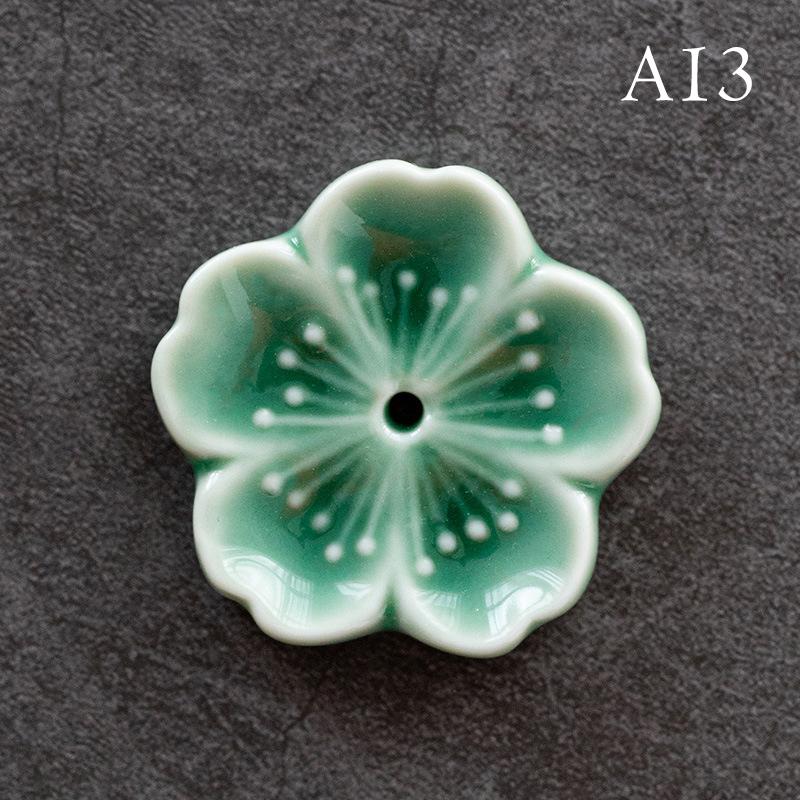 Цветы сакуры Керамическая подставка для благовоний в японском стиле для дома и спальни