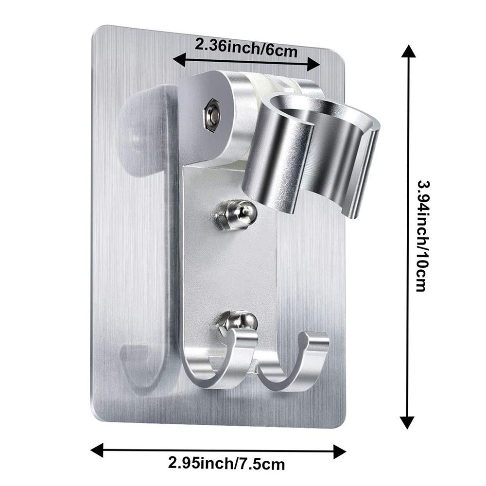 Принадлежности Кухонный кронштейн Алюминиевый держатель для душа Аксессуары для ванной комнаты Настенный гель для крепления без перфорации