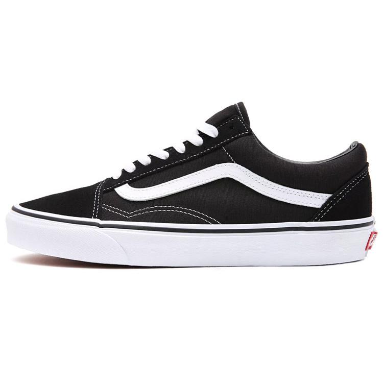 Vans Old Skool Широкие 'Черный Белый' VN0000T8BMX