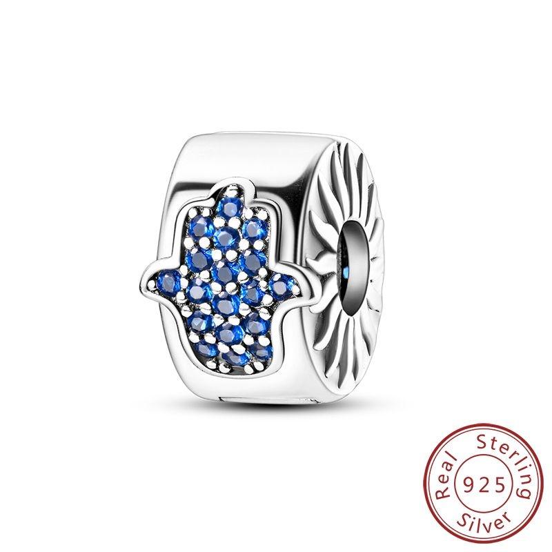 Подвески подходят для нового браслета, 100% стерлинговое серебро 925 пробы, красочные бабочки, стрекоза, колибри, цветы, подвески, ювелирные изделия своими руками