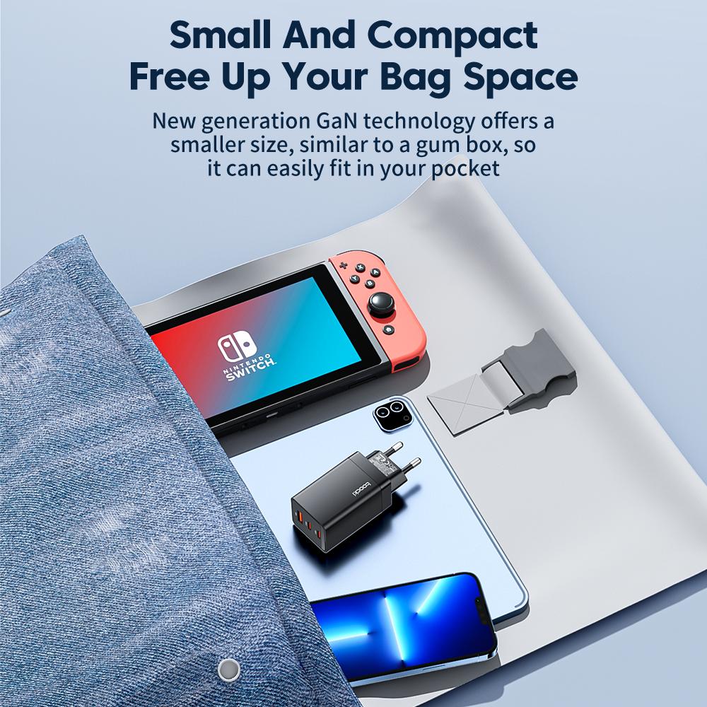 Toocki 65W GaN USB C Charger 67W Quick Charge 4.0 3.0 QC4.0 QC PD 3.0 USB-C Type C Fast USB Charger For iPhone 14 13 Pro MacBook