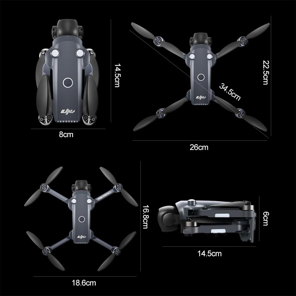 NEW V156 Max Drone Professional HD Dual Camera Dron Brushless Motor 5G WIFI FPV Foldable RC Quadcopter Helicopter Toys