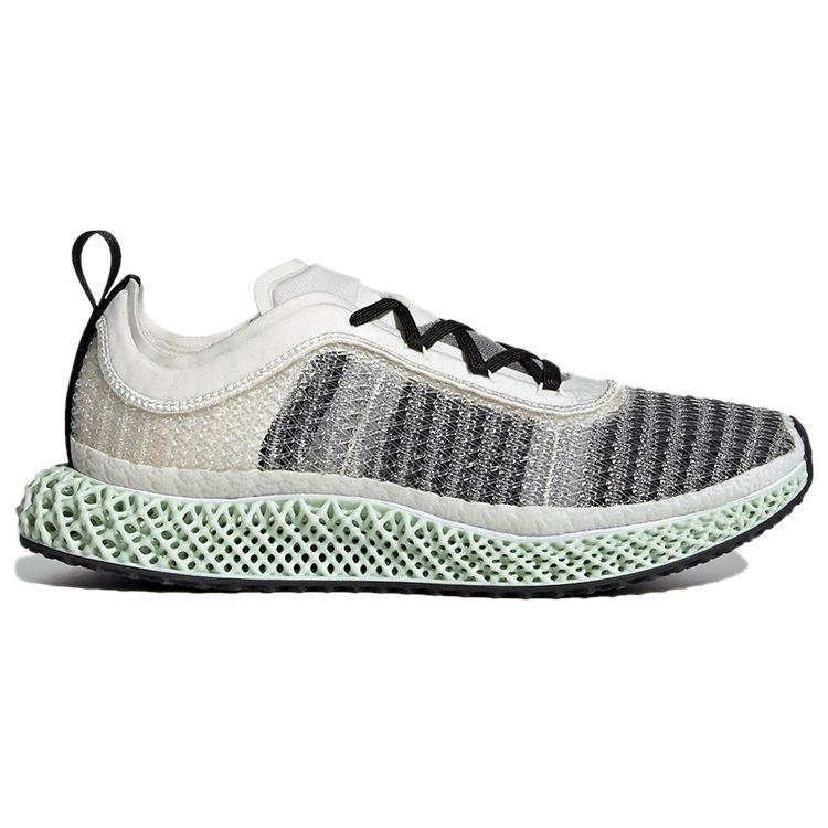 Adidas AlphaEdge 4D Стелла Маккартни Вязание крючком (Женский) Женские кроссовки Off-White Off-White-Core-Black FX1949