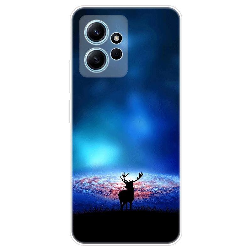 Для Xiaomi Redmi Note 12 Note12 4G чехол Мягкая силиконовая задняя крышка Мультяшный чехол для телефона Разнообразие