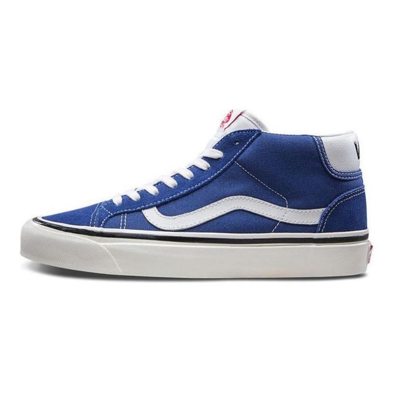 Vans Стиль 37 Высокие кеды для скейтбординга Унисекс Синий VN0A3MUOQA5