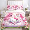 Hello Kitty Unicorns Print 3Pcs Bedding Setduvet Cover With 2 Bedropillowcase Home Birthday Gift