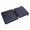 10W Portable Solar Charger 5V Monocrystalline Foldable Solar Panel with USB C USB A Outputs Compatible with Cell Phone Tablet IP67 for Camping Hiking